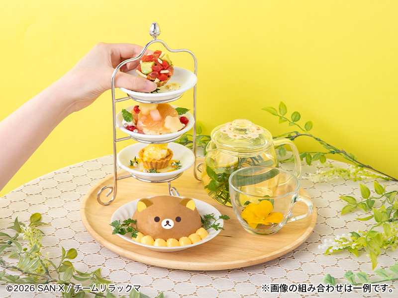 森のアフタヌーンティーセット