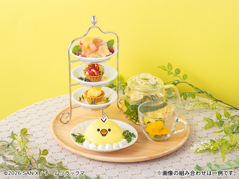 ☆森のアフタヌーンティーセット キイロイトリ